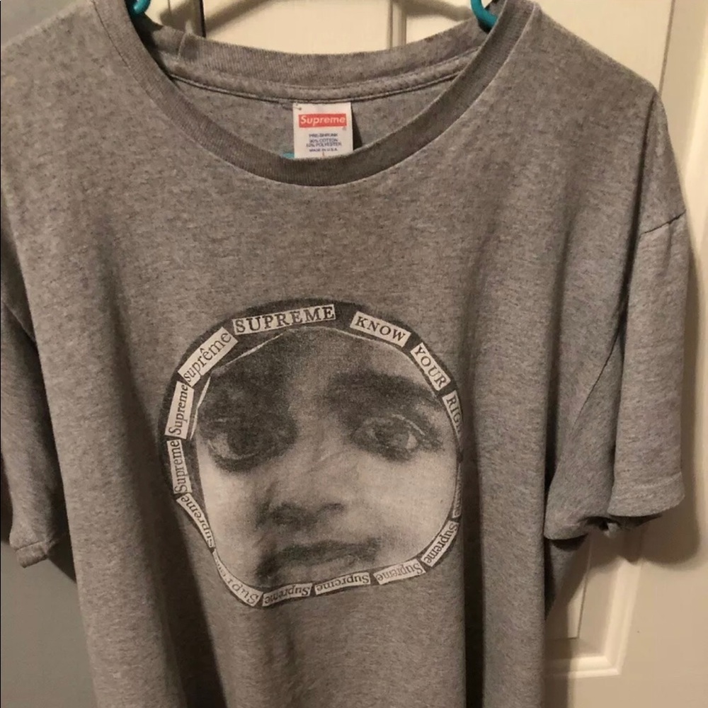 Supreme know your rights shirt